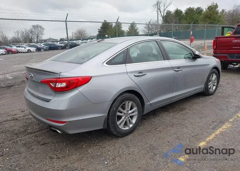 2015 Hyundai Sonata Eco from USA, damaged, VIN 5NPE24AA6FH142203